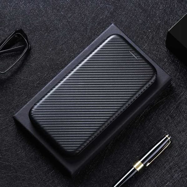 Samsung A71 Flipfodral Kortfack CarbonDreams
