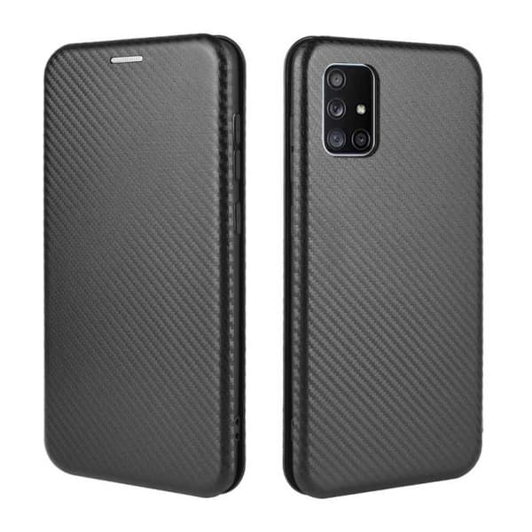 Samsung A71 Flipfodral Kortfack CarbonDreams