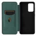 Miniatyrbillede 4 af 10: Samsung A72 5G Flip Case Kortrum CarbonDreams Grøn