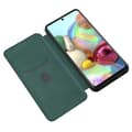 Miniatyrbillede 5 af 10: Samsung A72 5G Flip Case Kortrum CarbonDreams Grøn