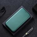 Miniatyrbillede 10 af 10: Samsung A72 5G Flip Case Kortrum CarbonDreams Grøn