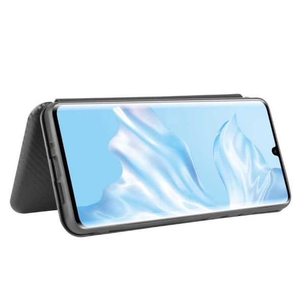 Huawei P30 Pro Flipfodral Kortfack CarbonDreams