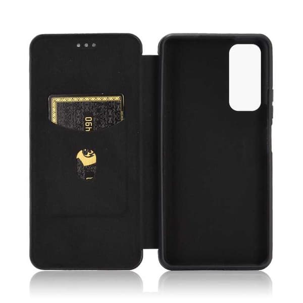 Huawei P Smart 2021 Flip Case Cardrum CarbonDreams