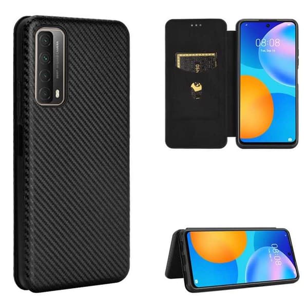 Huawei P Smart 2021 Flip Case Cardrum CarbonDreams