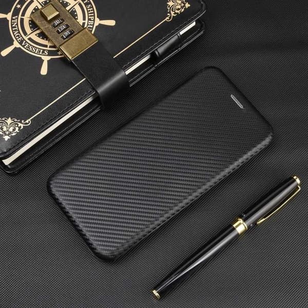 OnePlus 7T Flipfodral Kortfack CarbonDreams