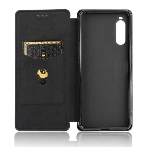 Xperia 10 II Flipfodral Kortfack CarbonDreams