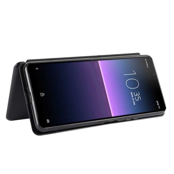 Xperia 10 II Flipfodral Kortfack CarbonDreams