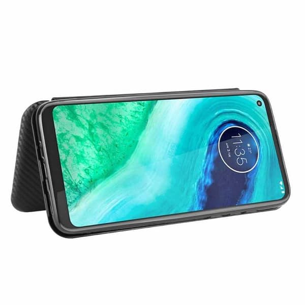 Motorola Moto G8 Power Flip Case Kortrum CarbonDreams
