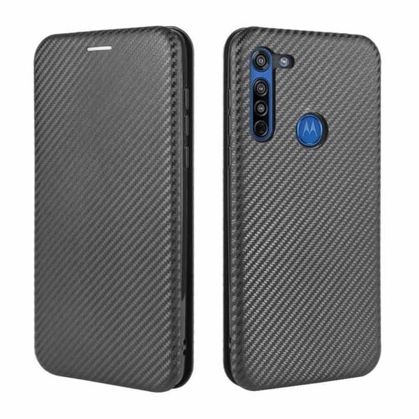 Motorola Moto G8 Power Flip Case Kortrum CarbonDreams