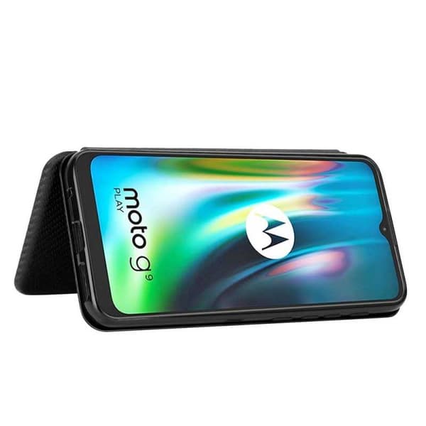 Motorola Moto G9 Play Flip Case Kortrum CarbonDreams