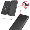 Miniatyrbild 8 av 9: Xiaomi Poco X3 NFC Flipfodral Kortfack CarbonDreams