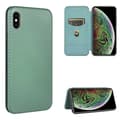 Miniatyrbillede 1 af 9: iPhone X/XS Flip Case Kortrum CarbonDreams Grøn