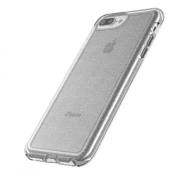 iPhone 7 Plus / 8 Plus stødabsorberende mobilcover Sparkle Silver