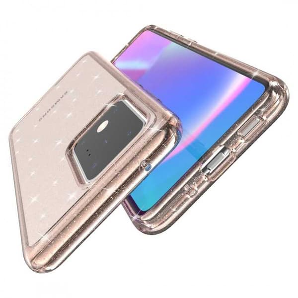 Samsung S20 Ultra stødabsorberende mobilcover Sparkle Gold