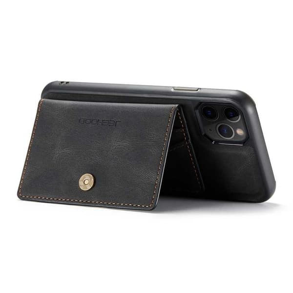 iPhone 11 Pro Max stødsikker etui med magnetisk kortholder JeeHood