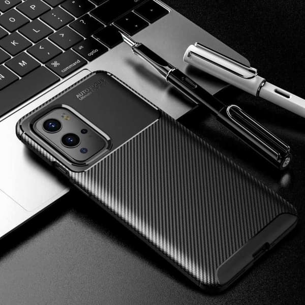 OnePlus 9 Pro Stöttåligt Slimmat Skal FullCarbon V4