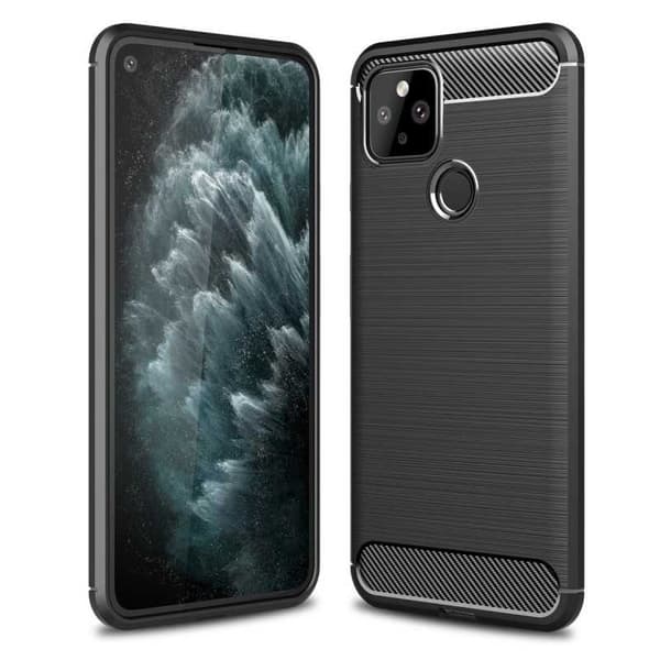 Google Pixel 5 Stöttåligt Skal SlimCarbon