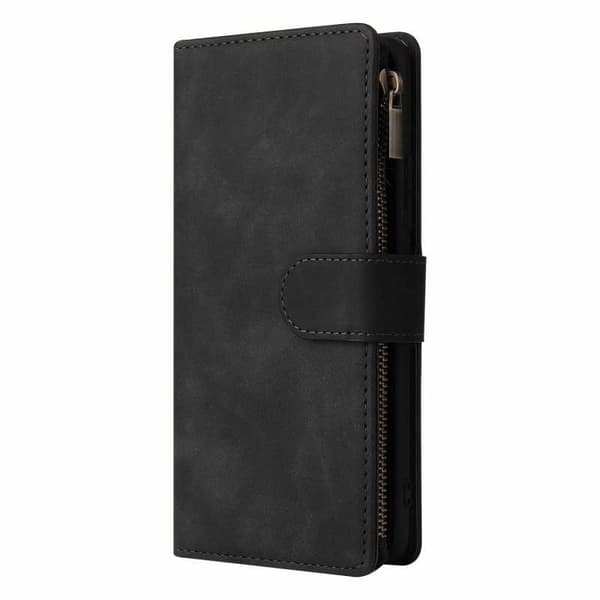Samsung A42 5G Multifunktionellt Plånboksfodral Zipper 8-Fack