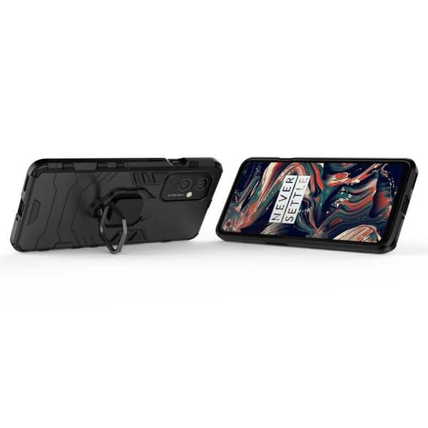 OnePlus 9 Shockproof Cover med Ring Holder ThinArmor