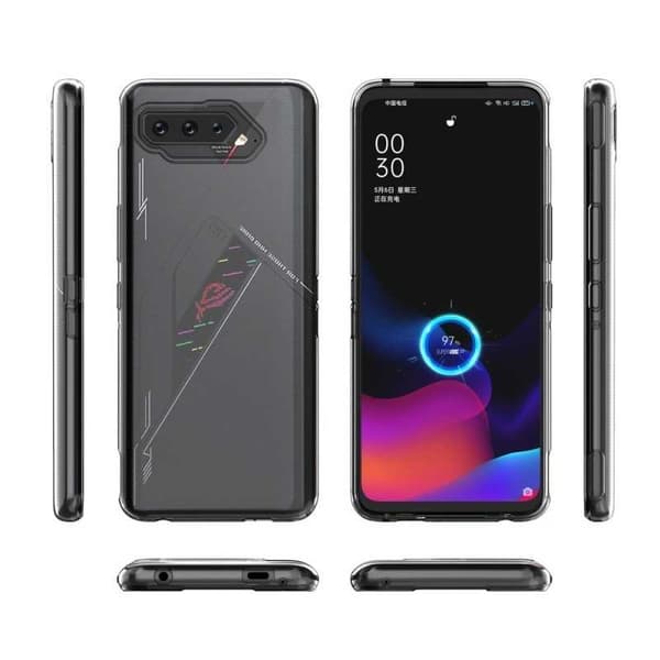 ASUS ROG Phone 5 Stötdämpande Mjukt Skal Simple