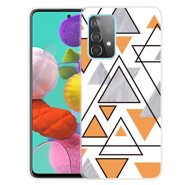 Samsung Galaxy A72 Kuori Marmorilolmio Keltainen