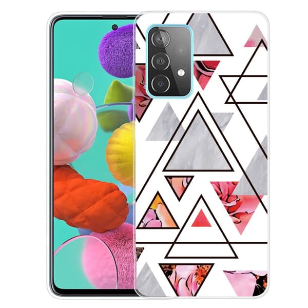 Samsung Galaxy A72 Kuori Marmorilolmio Kukka Kuvio