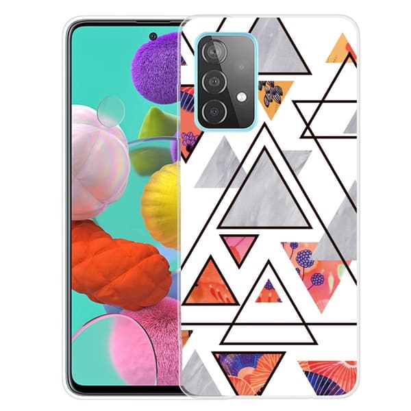 Samsung Galaxy A72 Kuori Marmorilolmio Kasvi Kuvio