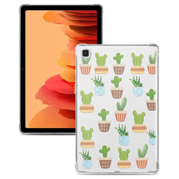 Samsung Galaxy Tab A7 10.4 T500 T505 Kuori Aihe Kaktus