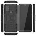 Miniatyrbillede 4 af 5: Motorola Moto G30 Cover Dækmønster Stativfunktion Sort