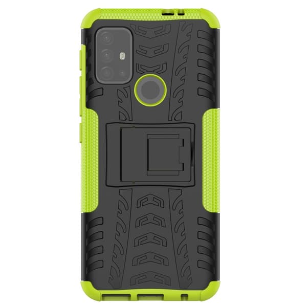 Motorola Moto G30 Cover Dækmønster Stativfunktion Grøn