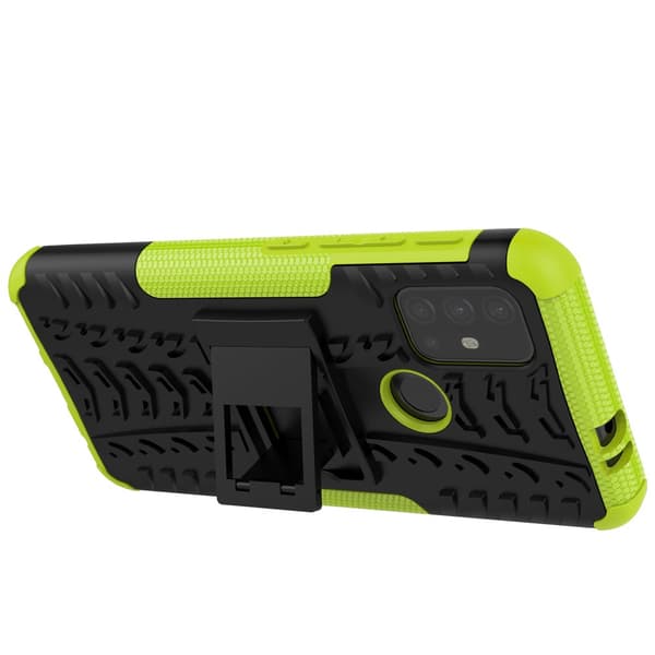 Motorola Moto G30 Cover Dækmønster Stativfunktion Grøn