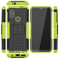 Miniatyrbillede 2 af 5: Motorola Moto G30 Cover Dækmønster Stativfunktion Grøn