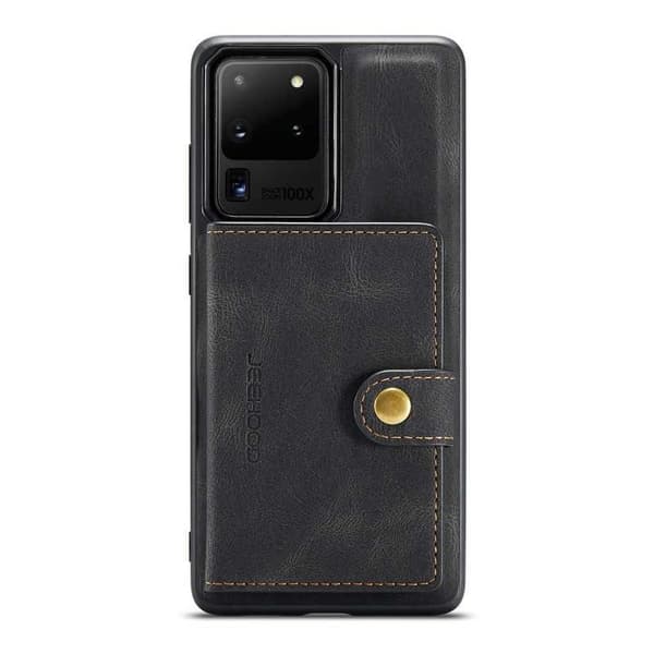 Samsung S20 Ultra Stöttåligt Skal med Magnetisk Korthållare JeeHood