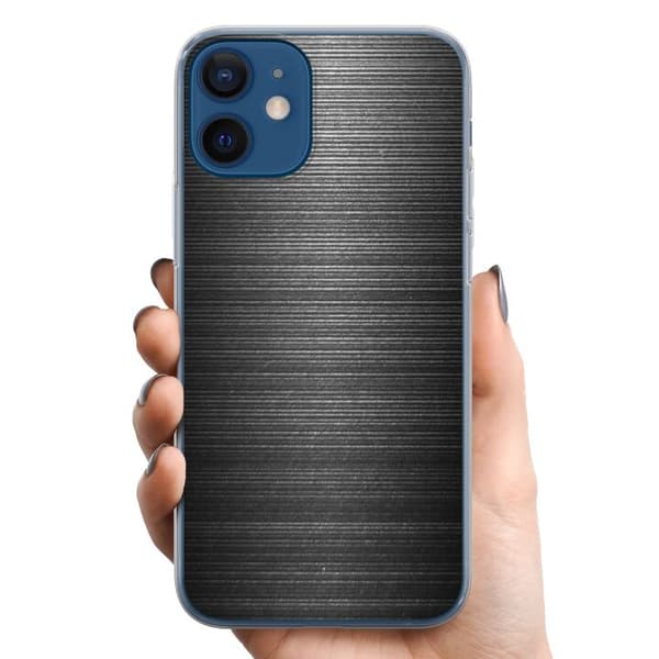 Apple iPhone 12 mini TPU Mobildeksel Metallisk