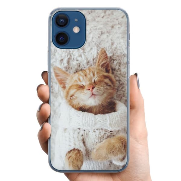 Apple iPhone 12 mini TPU Mobildeksel Katt