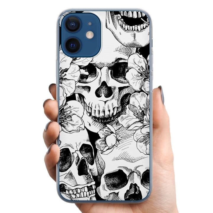 Apple iPhone 12 mini TPU Mobilskal Döskalle