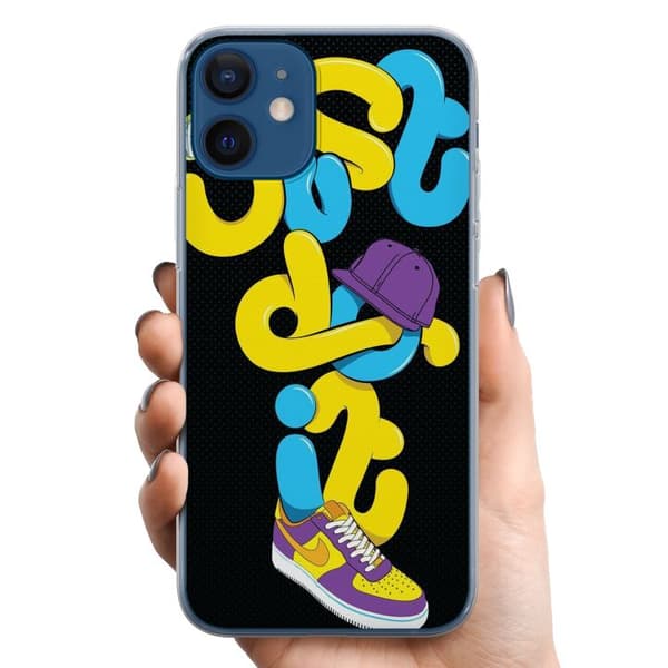 Apple iPhone 12 mini TPU Mobilcover Nike