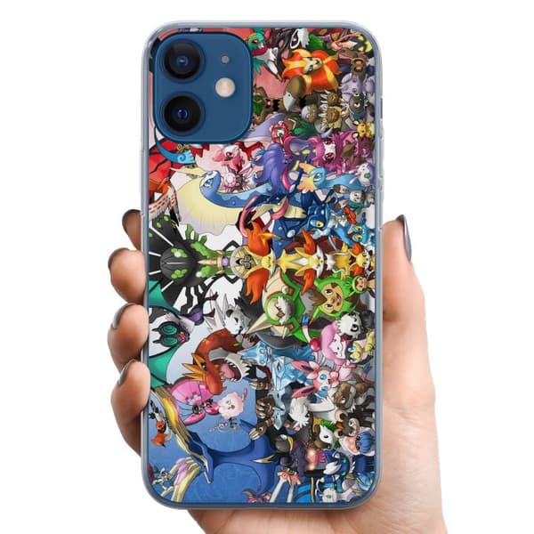 Apple iPhone 12 mini TPU Mobilcover Pokemon