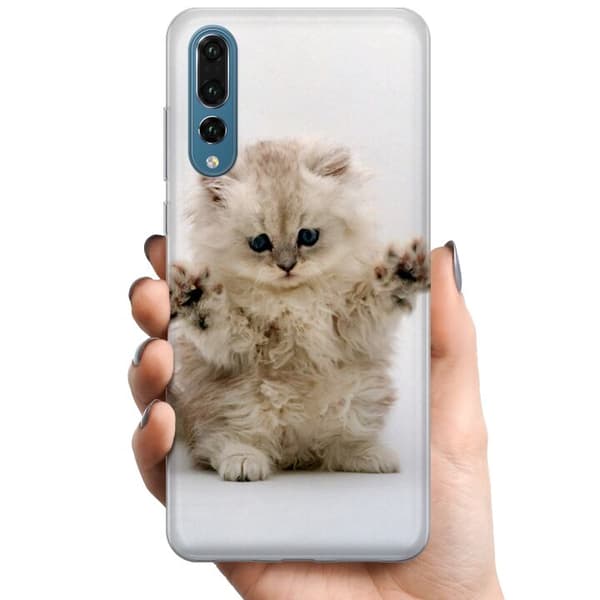 Huawei P20 Pro TPU Mobilskal Katt