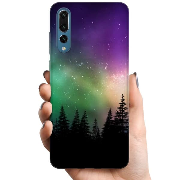 Huawei P20 Pro TPU Mobildeksel Nordlyset
