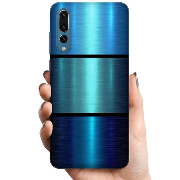 Huawei P20 Pro TPU Mobilcover Blå