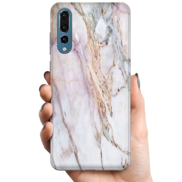 Huawei P20 Pro TPU Mobilcover Marmor