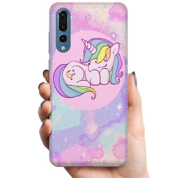 Huawei P20 Pro TPU Mobilcover Unicorn