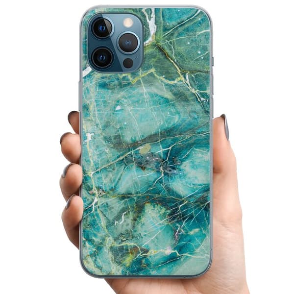 Apple iPhone 12 Pro Max TPU Mobilskal Light Emerald