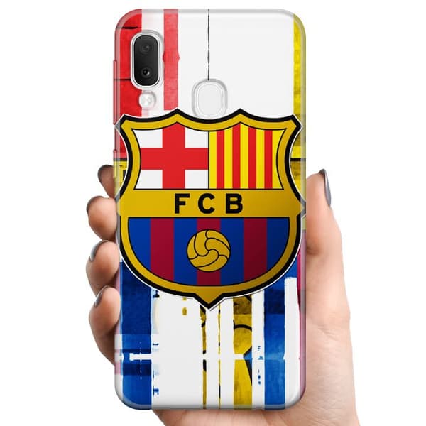 Samsung Galaxy A20e TPU Mobilskal FC Barcelona
