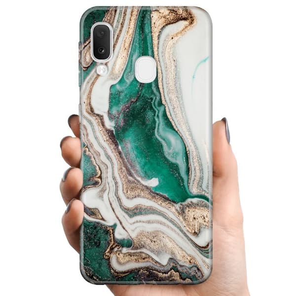 Samsung Galaxy A20e TPU Matkapuhelimen kuori Viidakko