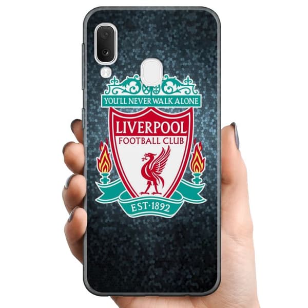 Samsung Galaxy A20e TPU Mobilskal Liverpool Football Club