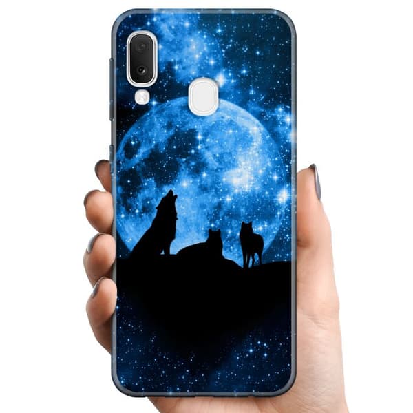 Samsung Galaxy A20e TPU Matkapuhelimen kuori Susi