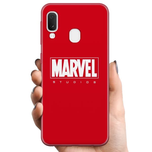 Samsung Galaxy A20e TPU Mobilskal Marvel
