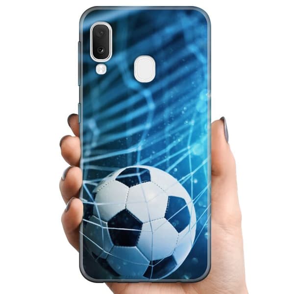 Samsung Galaxy A20e TPU Mobilskal Fotboll